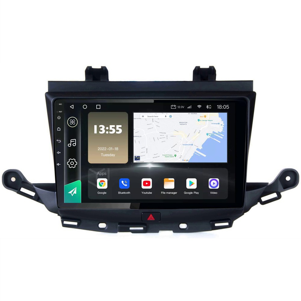 Radio Navegador GPS Android para Opel Astra K (9")
