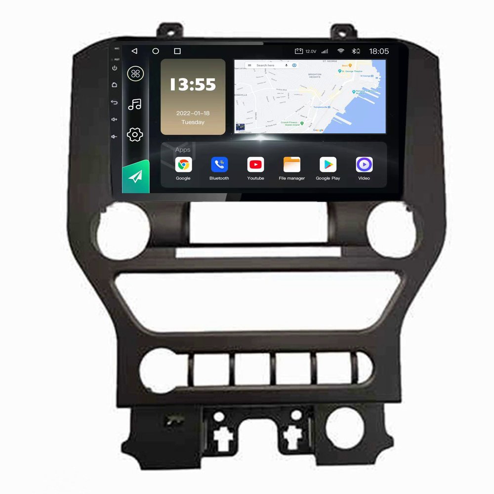 Radio Navegador GPS Android para Ford Mustang (9")