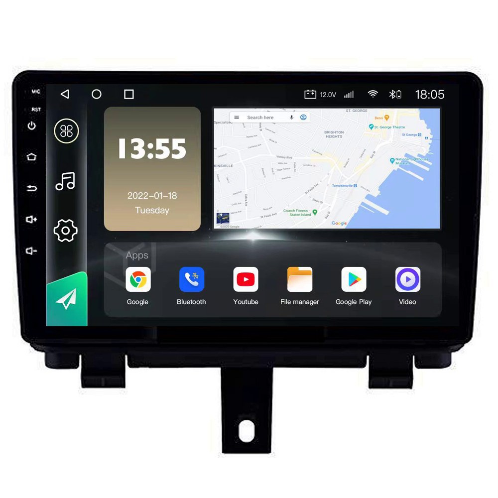 Radio Navegador GPS Android para Audi A3 (9")