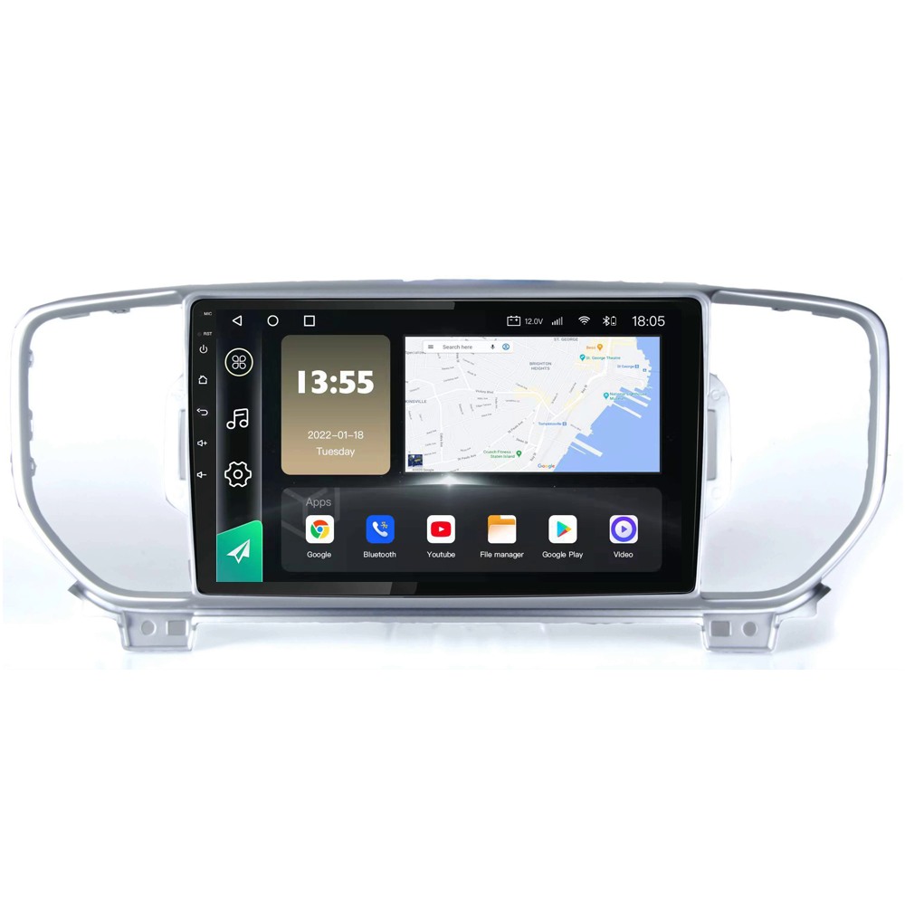 Radio Navegador GPS Android para Kia Sportage (9")