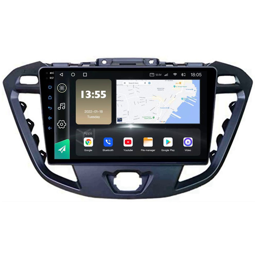 Radio Navegador GPS Android para Ford Tourneo (9")