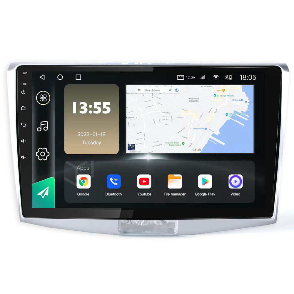 Radio Navegador GPS Android para Volkswagen Passat (10,1")