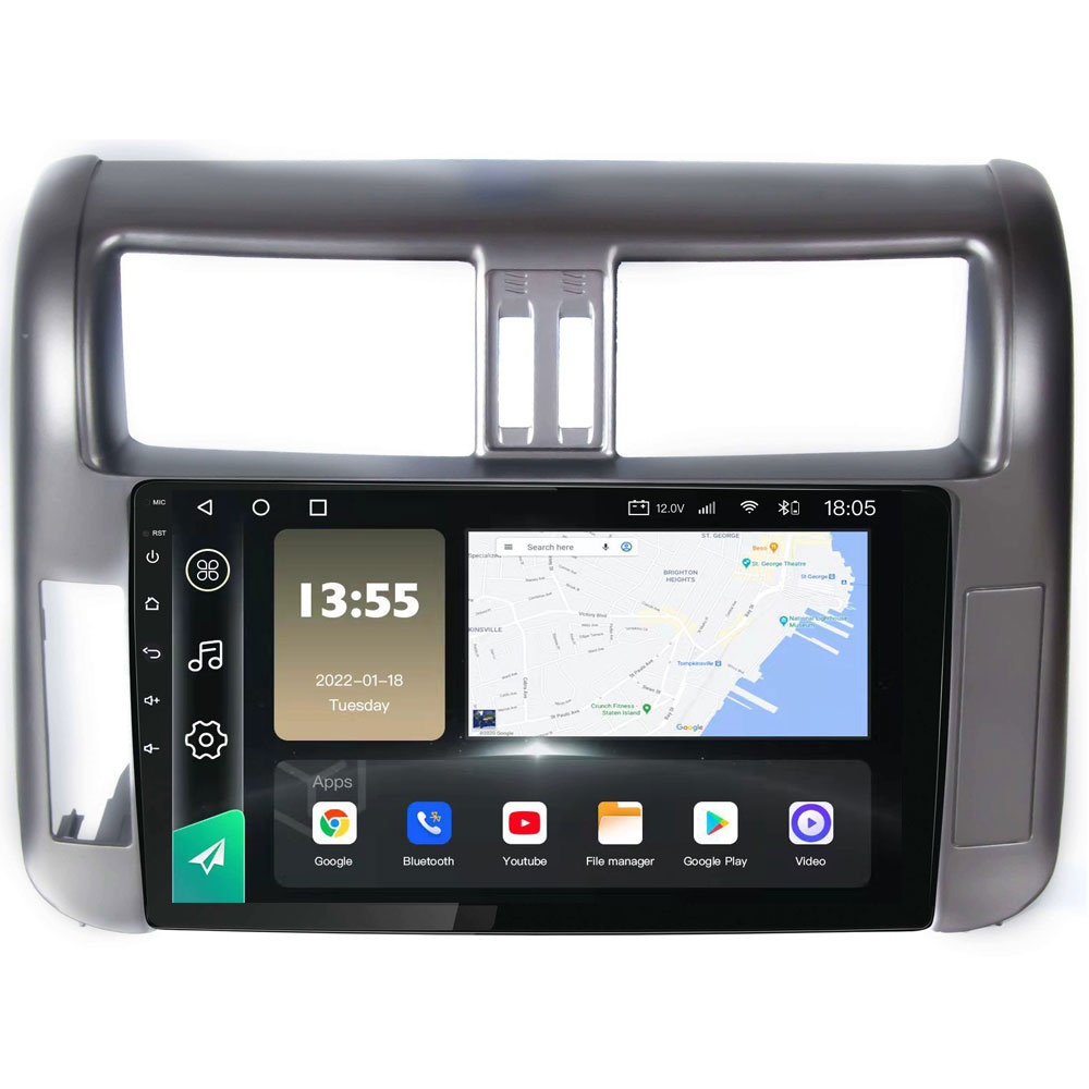 Radio Navegador GPS Android para Toyota Land Cruiser (9")
