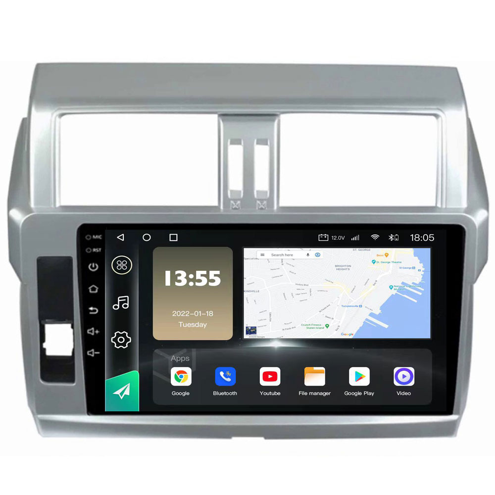 Radio Navegador GPS Android para Toyota Land Cruiser (10,1")