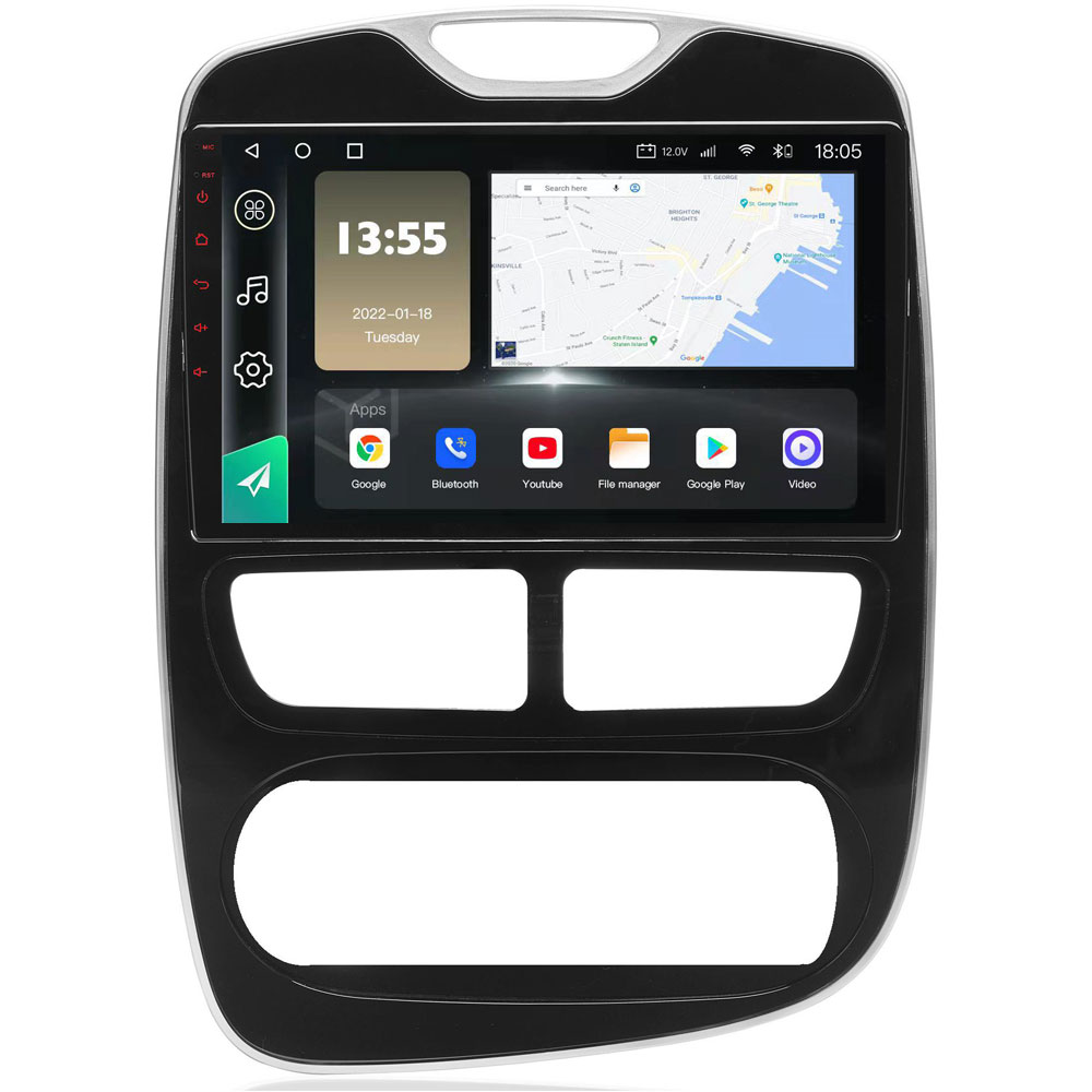 Radio Navegador GPS Android para Renault Clio (10,1")