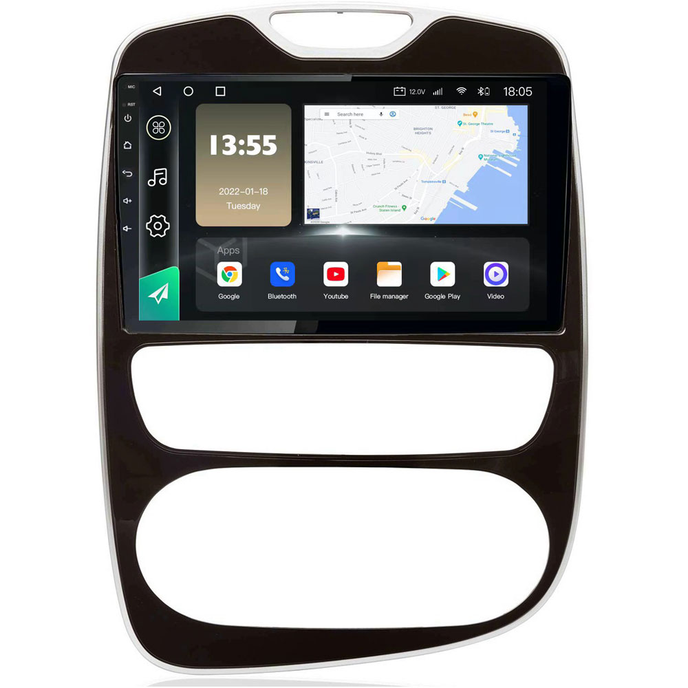 Radio Navegador GPS Android para Renault Clio (10,1")
