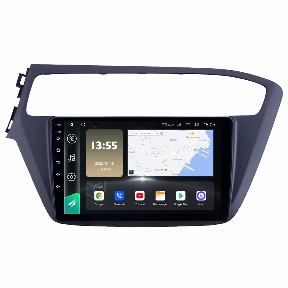 Radio Navegador GPS Android para Hyundai I20 (9")