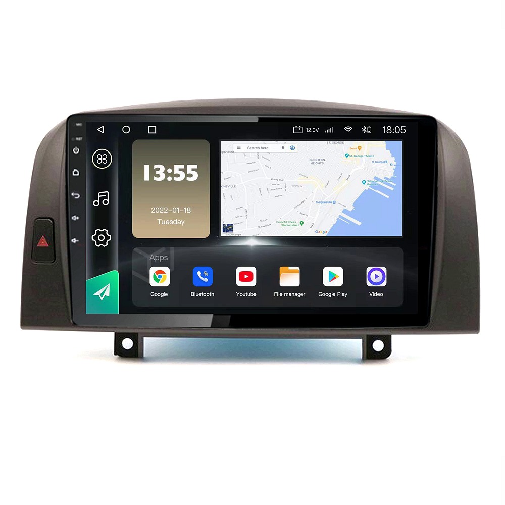 Radio Navegador GPS Android para Hyundai Sonata (9")