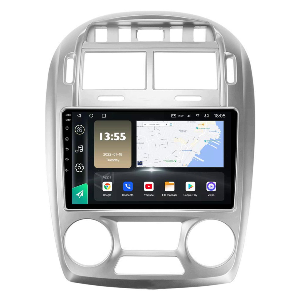 Radio Navegador GPS Android para Kia Cerato (9")