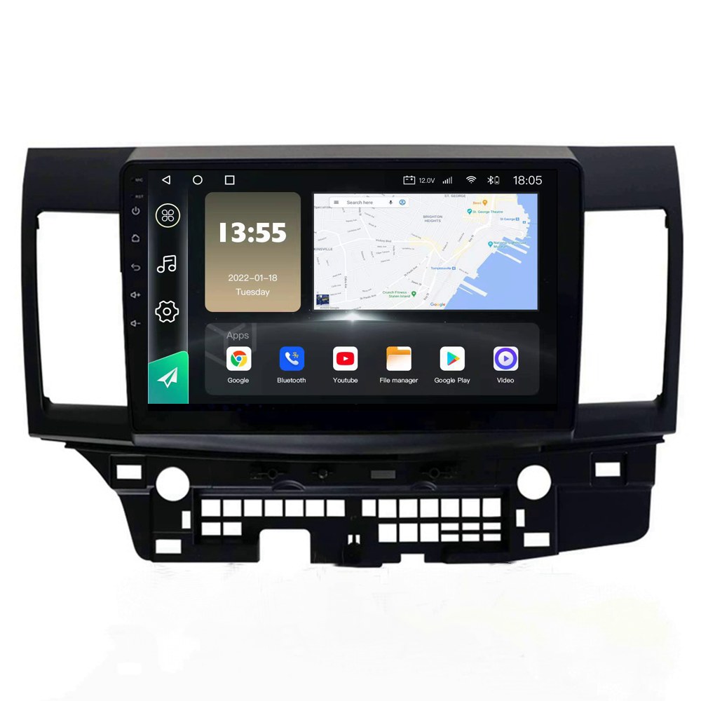 Radio Navegador GPS Android para Mitsubishi Lancer (9")
