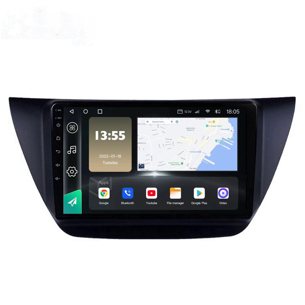 Radio Navegador GPS Android para Mitsubishi Lancer IX Evo (9")