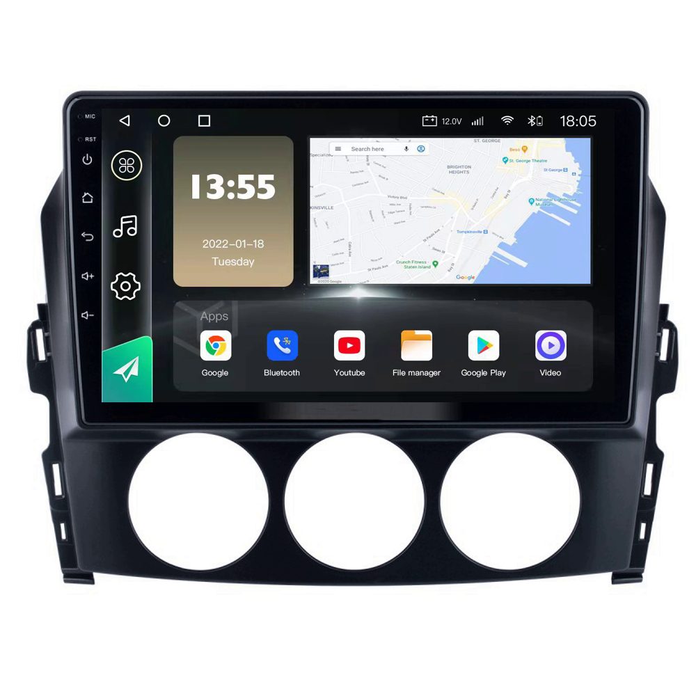 Radio Navegador GPS Android para Mazda MX5 (9")