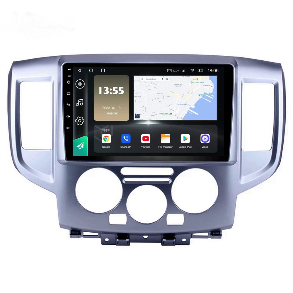 Radio Navegador GPS Android para Nissan NV 200 (9")
