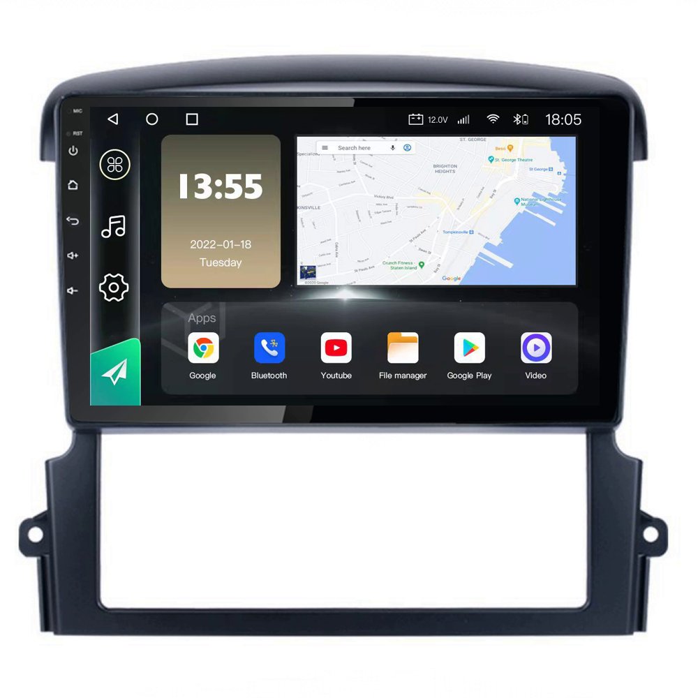 Radio Navegador GPS Android para Kia Sorento (9")