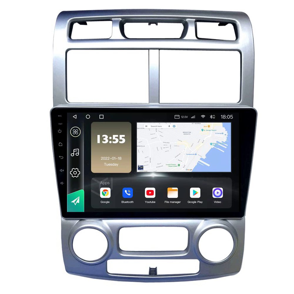 Radio Navegador GPS Android para Kia Sportage (9")