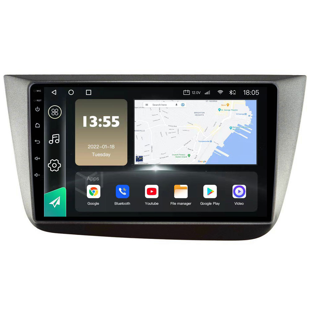 Radio Navegador GPS Android para Seat Altea (9")