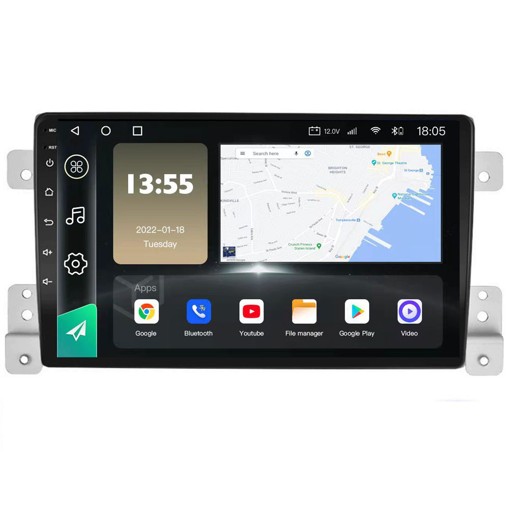 Radio Navegador GPS Android para Suzuki Grand Vitara (9")