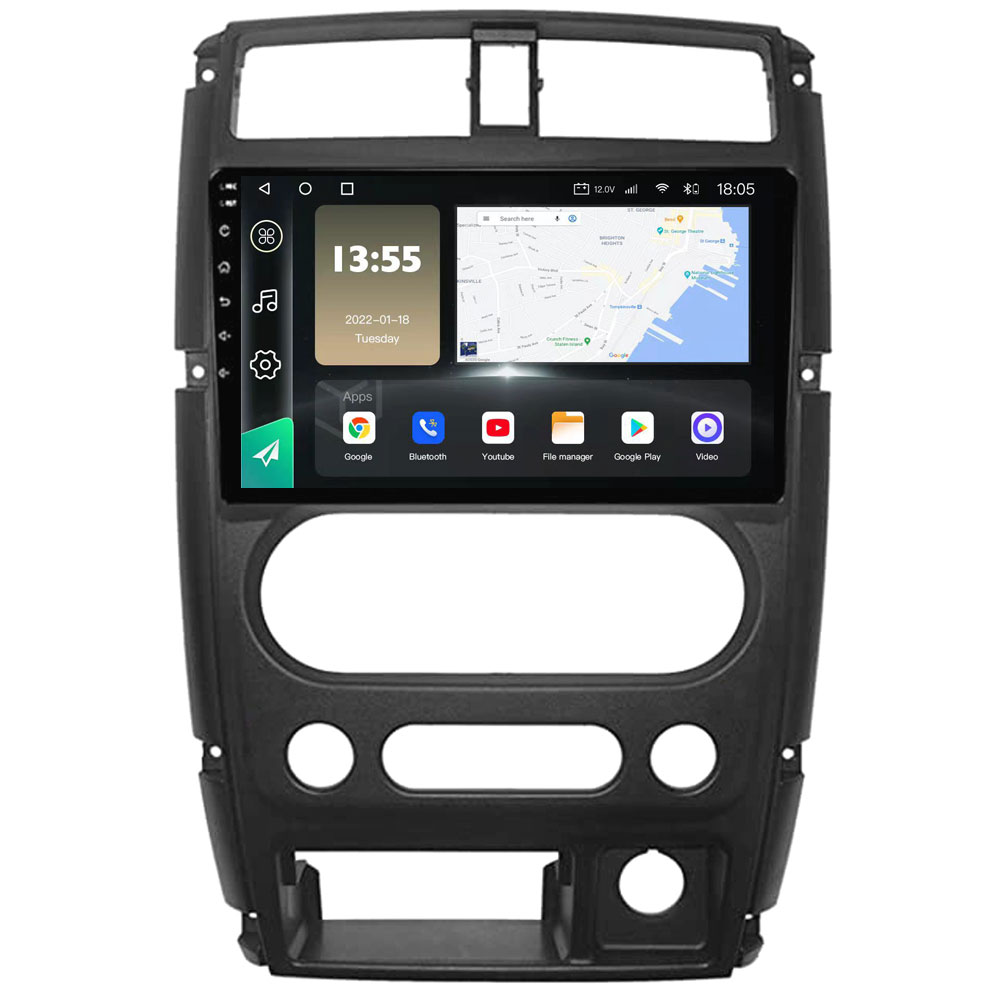 Radio Navegador GPS Android para Suzuki Jimny (9")