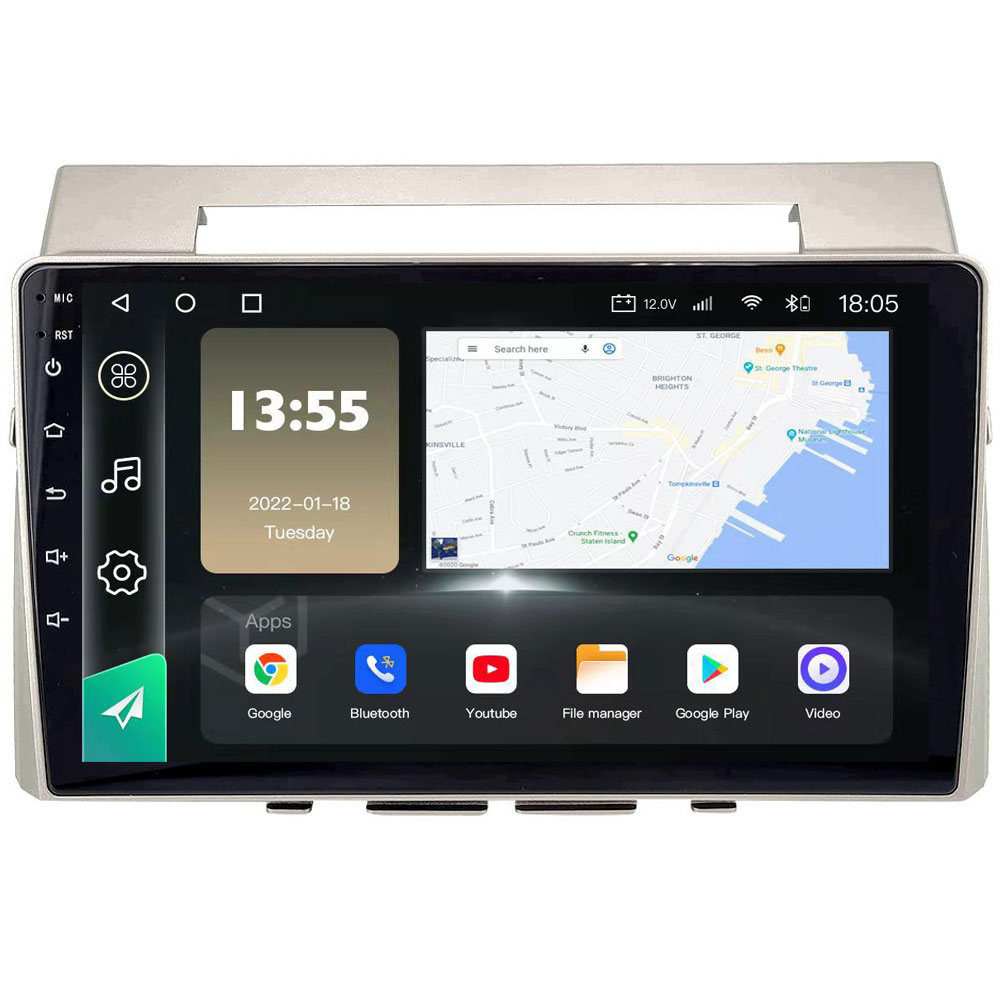 Radio Navegador GPS Android para Toyota Verso (9")