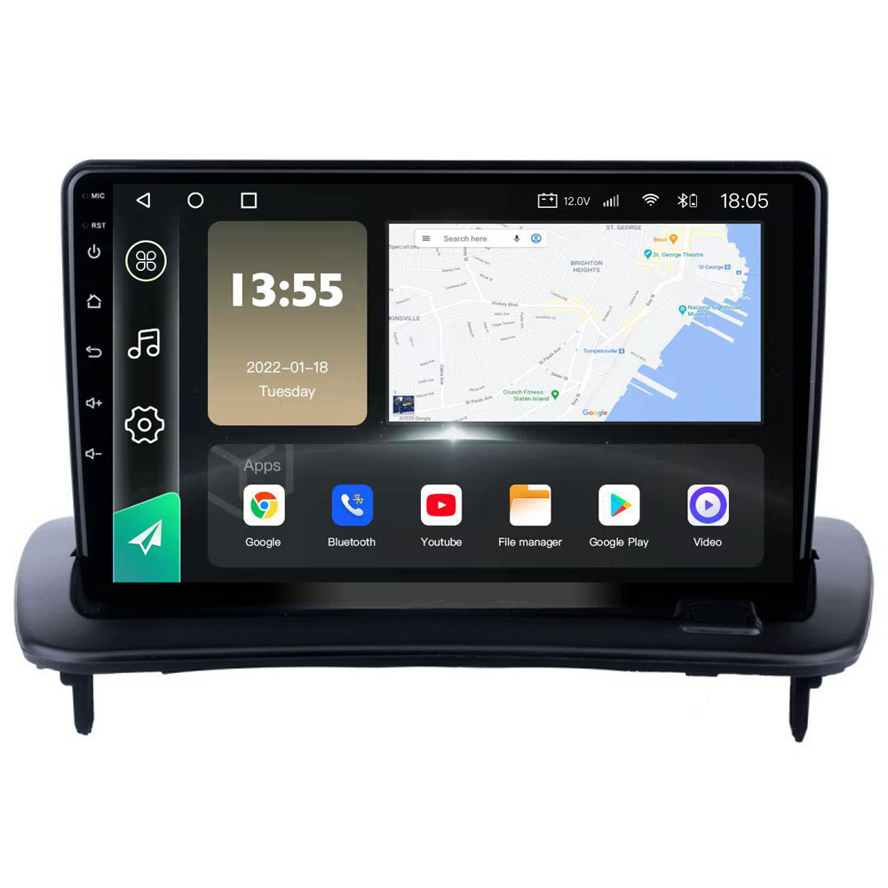 Radio Navegador GPS Android para Volvo C30 (9")