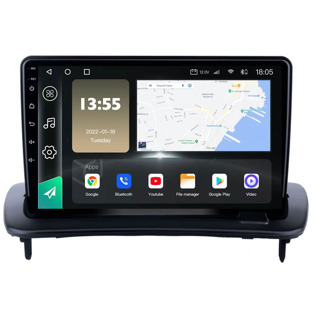 Radio Navegador GPS Android para Volvo S40 (9")