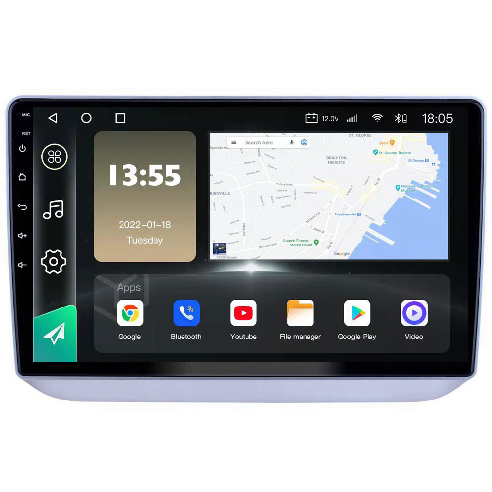 Radio Navegador GPS Android para Skoda Fabia (10,1")