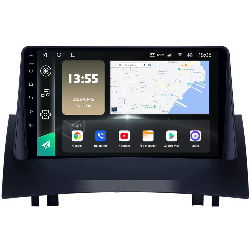 Radio Navegador GPS Android para Renault Megane  (9")
