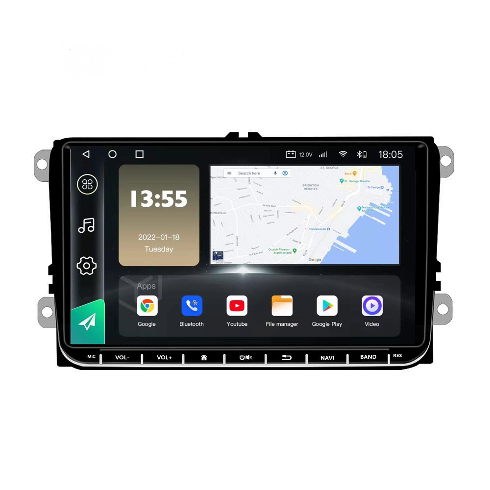 Radio Navegador GPS Android Específico Grupo VAG (8GB RAM+128GB) (9")